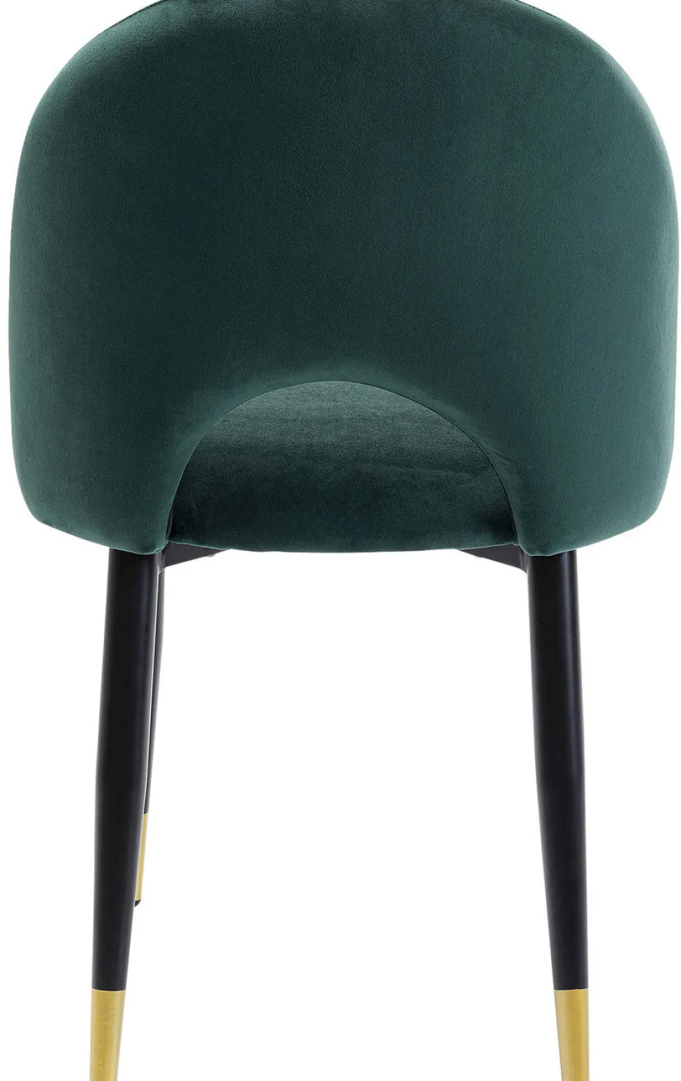 KARE Design Eetkamerstoel Iris Fluweel Groen Fashion