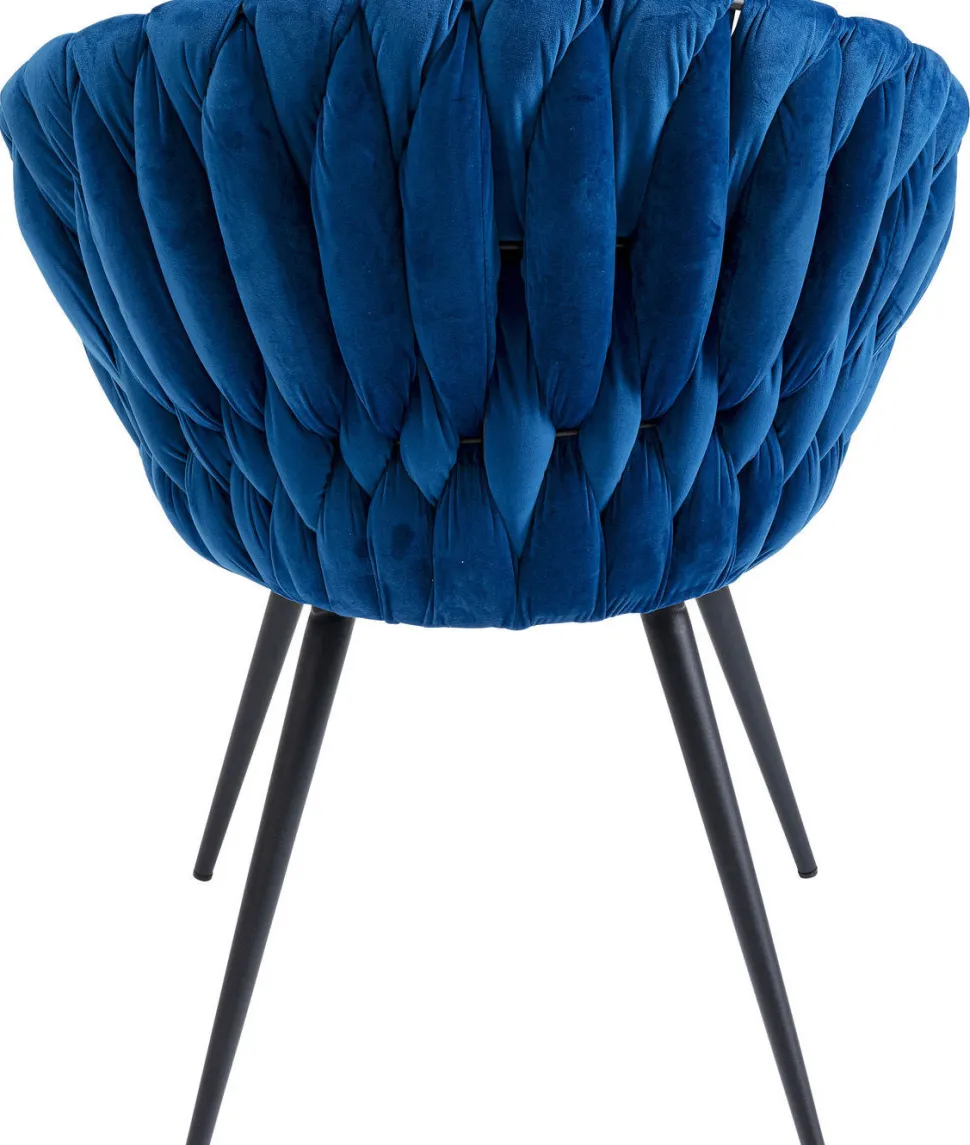 KARE Design Eetkamerstoel Knot Blauw Hot