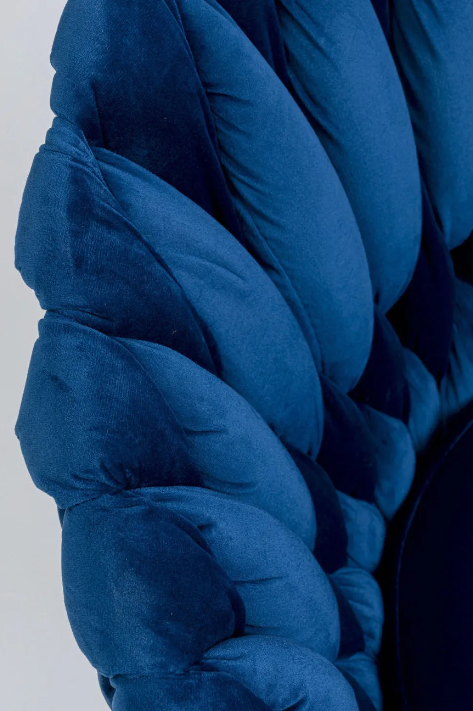 KARE Design Eetkamerstoel Knot Blauw Hot