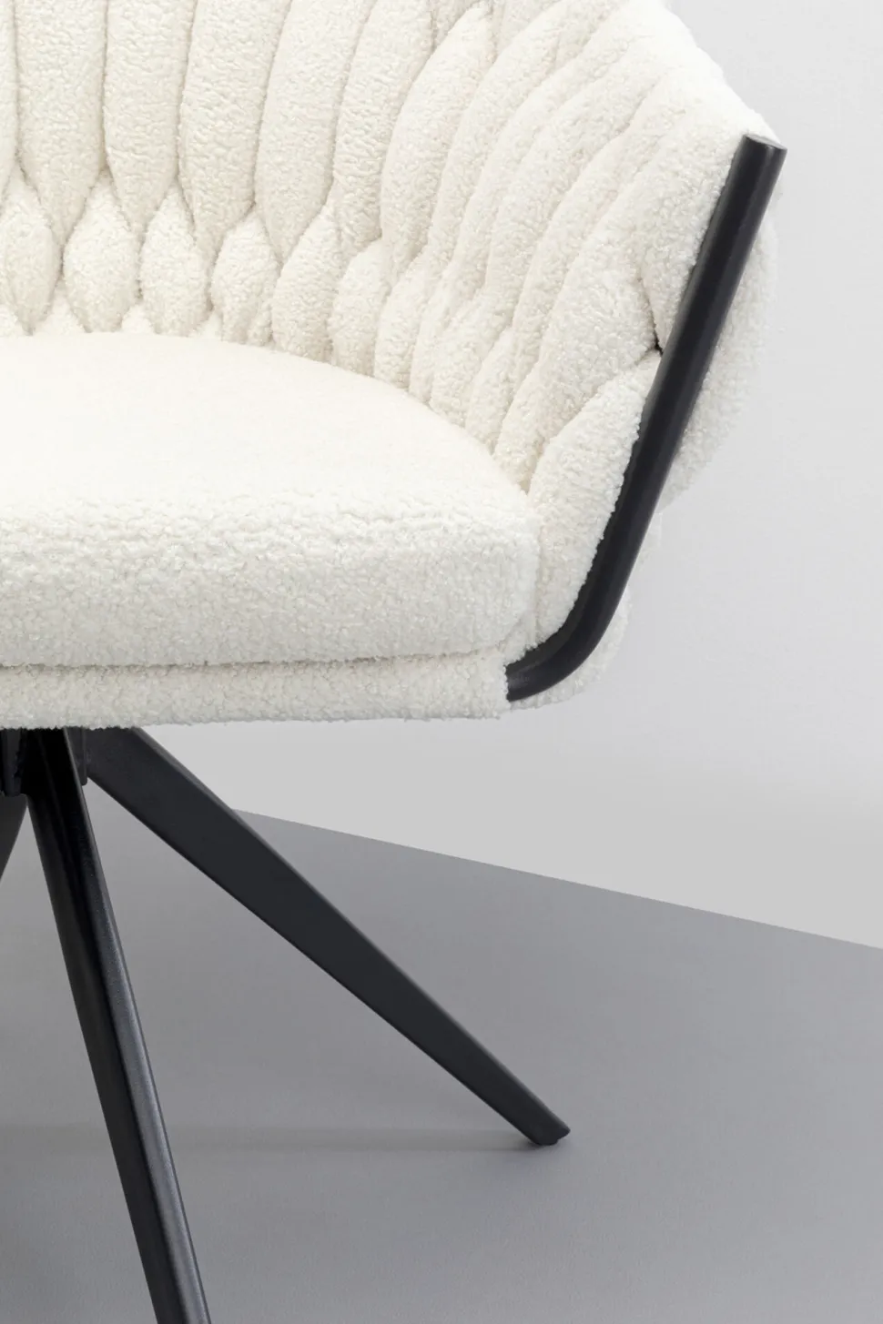 KARE Design Eetkamerstoel Knot Boucle Online