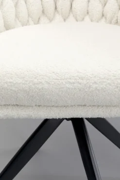 KARE Design Eetkamerstoel Knot Boucle Online