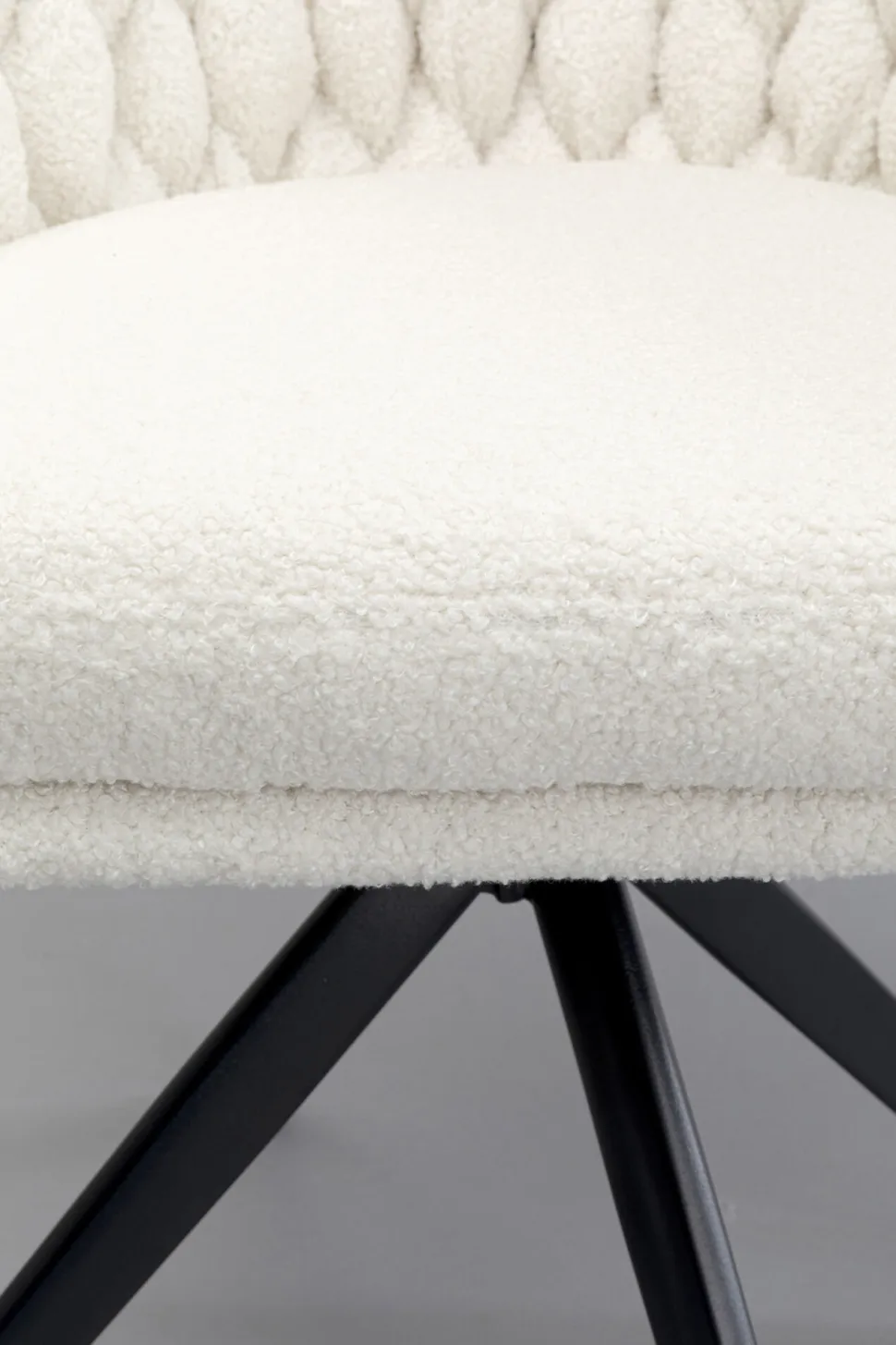 KARE Design Eetkamerstoel Knot Boucle Online