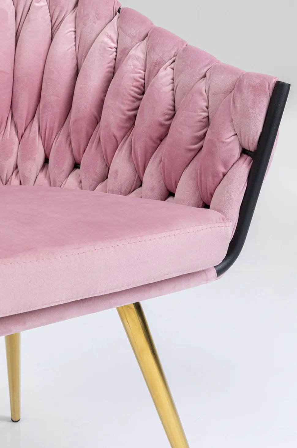 KARE Design Eetkamerstoel Knot Roze Cheap