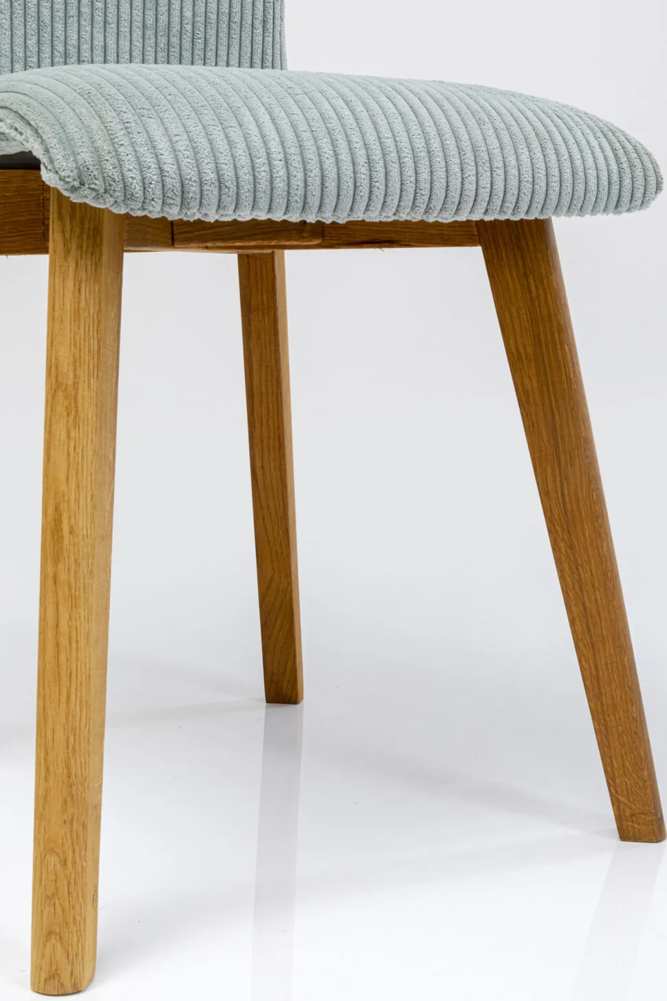 KARE Design Eetkamerstoel Lara Cord Blue Cheap