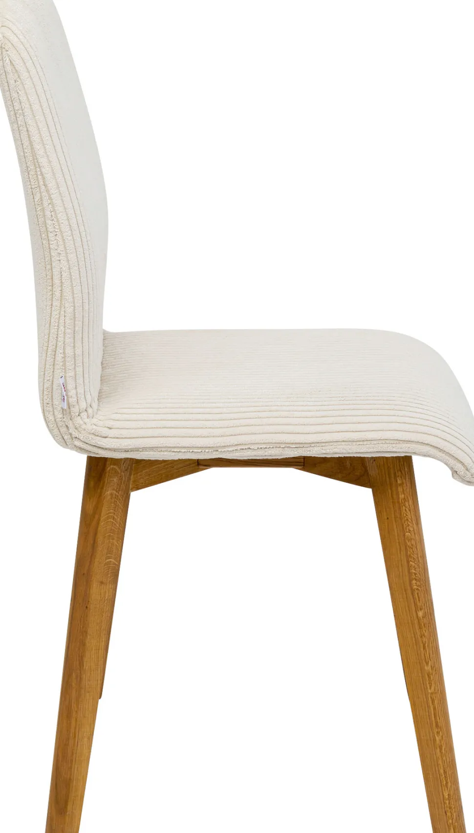KARE Design Eetkamerstoel Lara Cord Creme Best