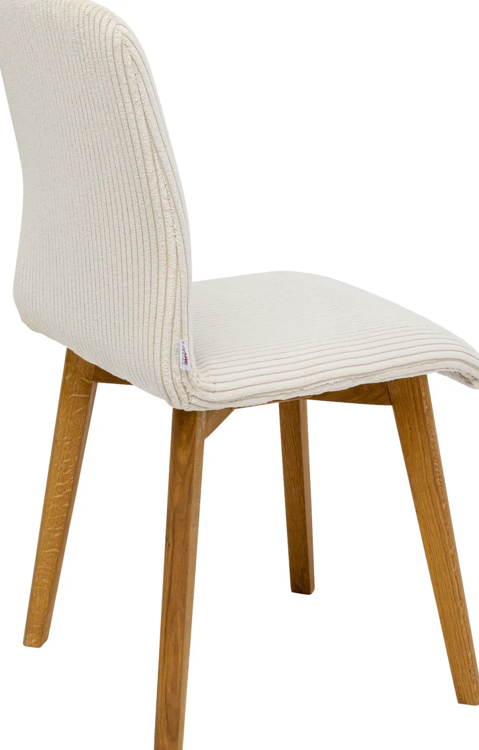 KARE Design Eetkamerstoel Lara Cord Creme Best