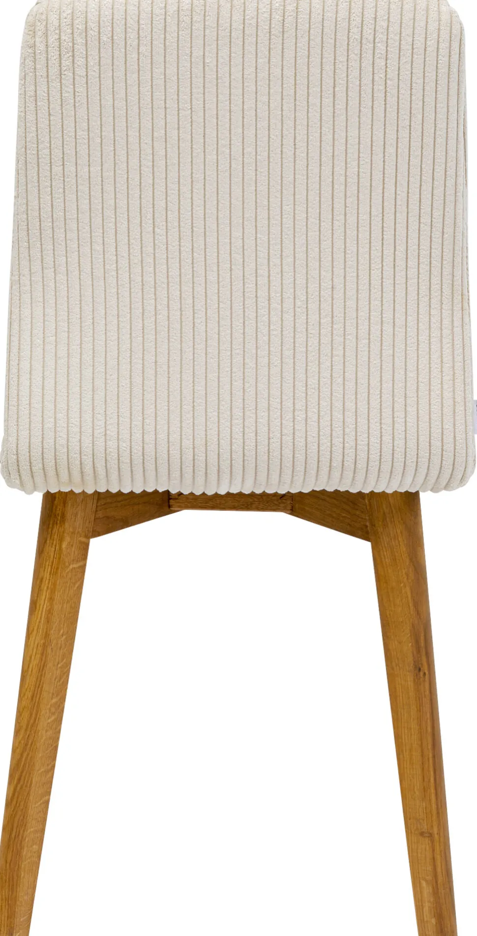 KARE Design Eetkamerstoel Lara Cord Creme Best