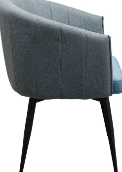 KARE Design Eetkamerstoel Merida Blue Clearance