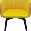 KARE Design Eetkamerstoel Merida Yellow Outlet