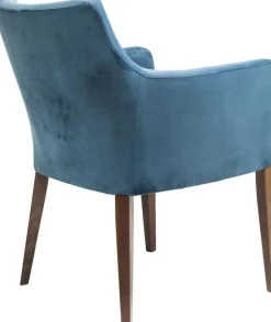 KARE Design Eetkamerstoel Mode Fluweel Patrol-Blauw Hot
