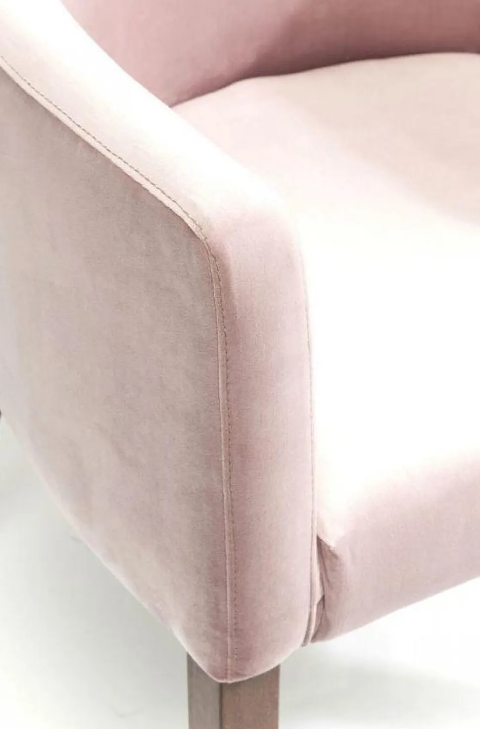 KARE Design Eetkamerstoel Mode Fluweel Roze Cheap