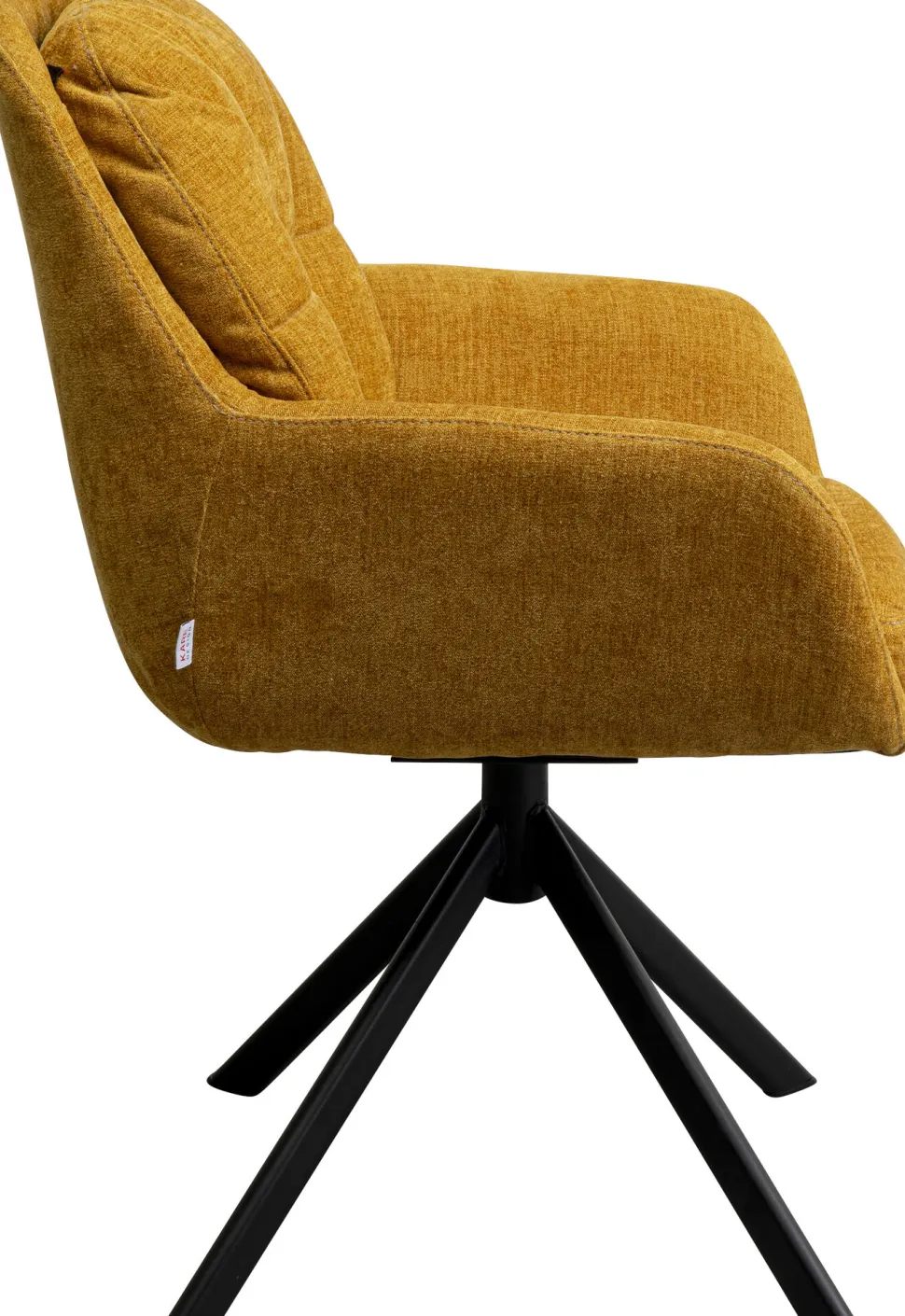 KARE Design Eetkamerstoel Molly Geel Best