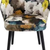 KARE Design Eetkamerstoel Peony Flower Geel Online