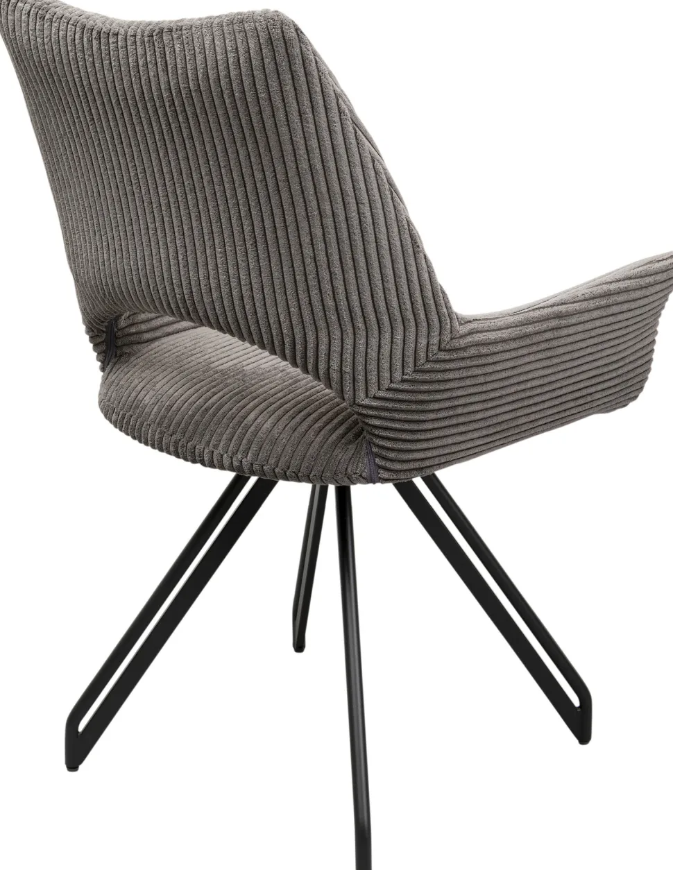 KARE Design Eetkamerstoel Rich Donkergrijs Shop