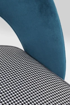 KARE Design Eetkamerstoel Samantha Petrol New