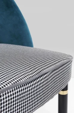 KARE Design Eetkamerstoel Samantha Petrol New