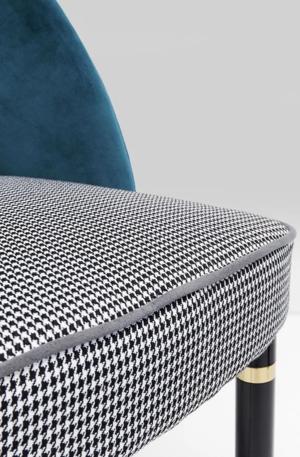 KARE Design Eetkamerstoel Samantha Petrol New