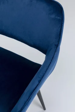 KARE Design Eetkamerstoel San Fransisco Blauw Discount