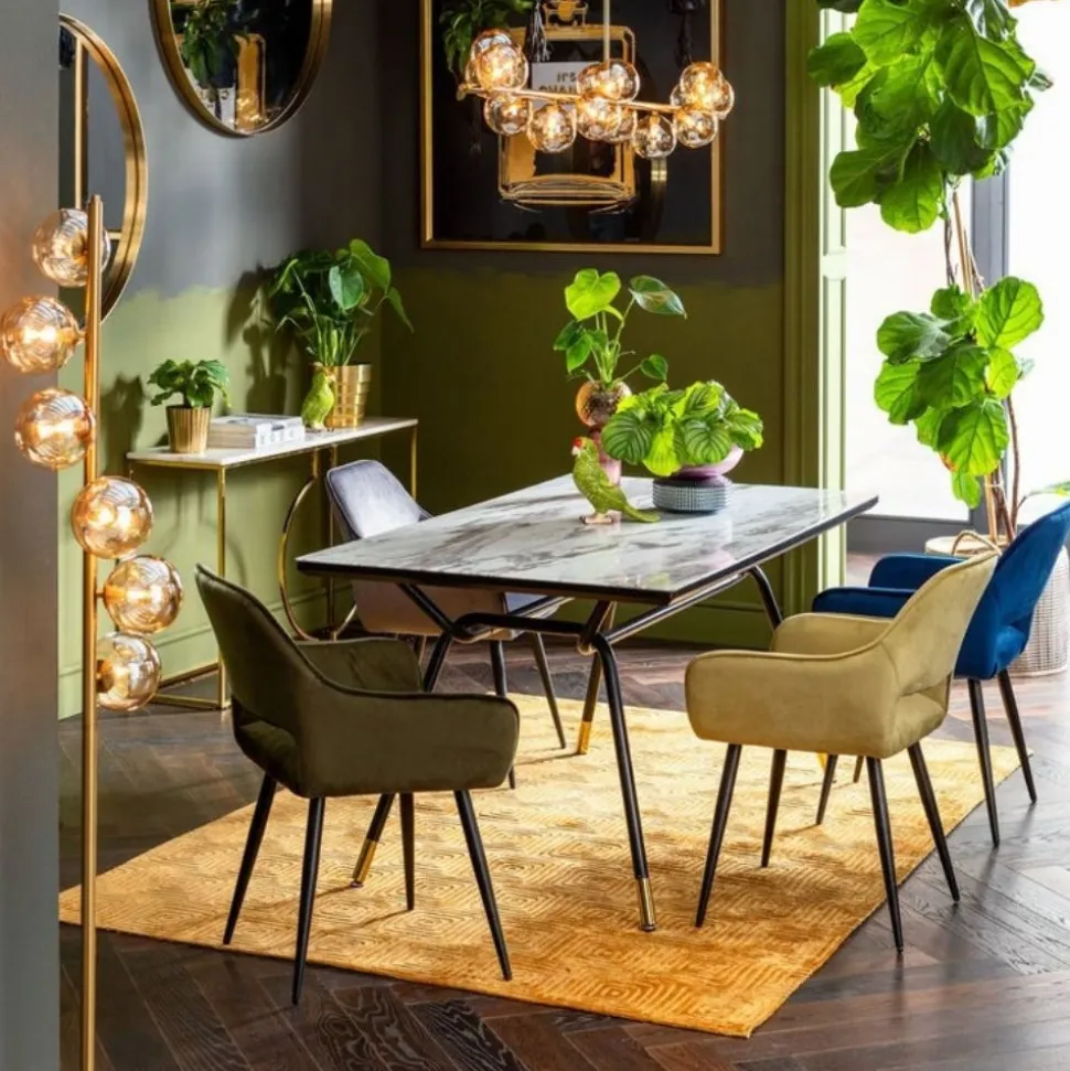KARE Design Eetkamerstoel San Fransisco Donkergroen Cheap