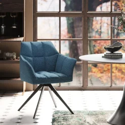 KARE Design Eetkamerstoel Thinktank Blue Hot