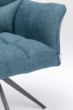 KARE Design Eetkamerstoel Thinktank Blue Hot
