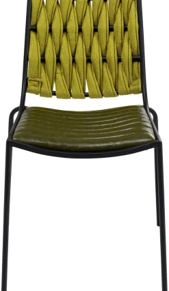 KARE Design Eetkamerstoel Two Face Groen Fashion