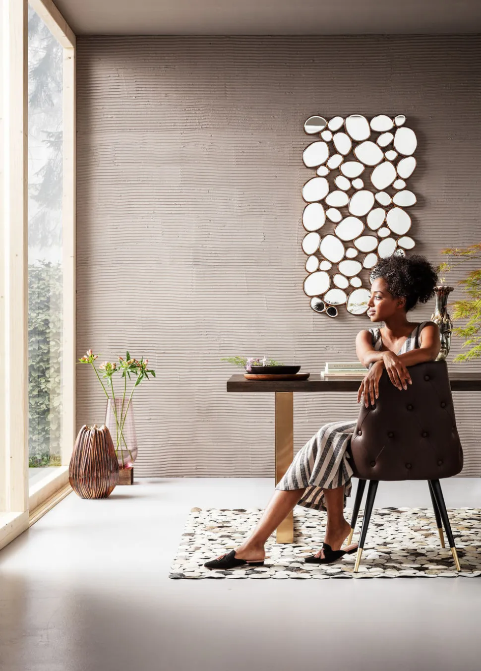 KARE Design Eetkamerstoel Urban Desire Bruin Cheap