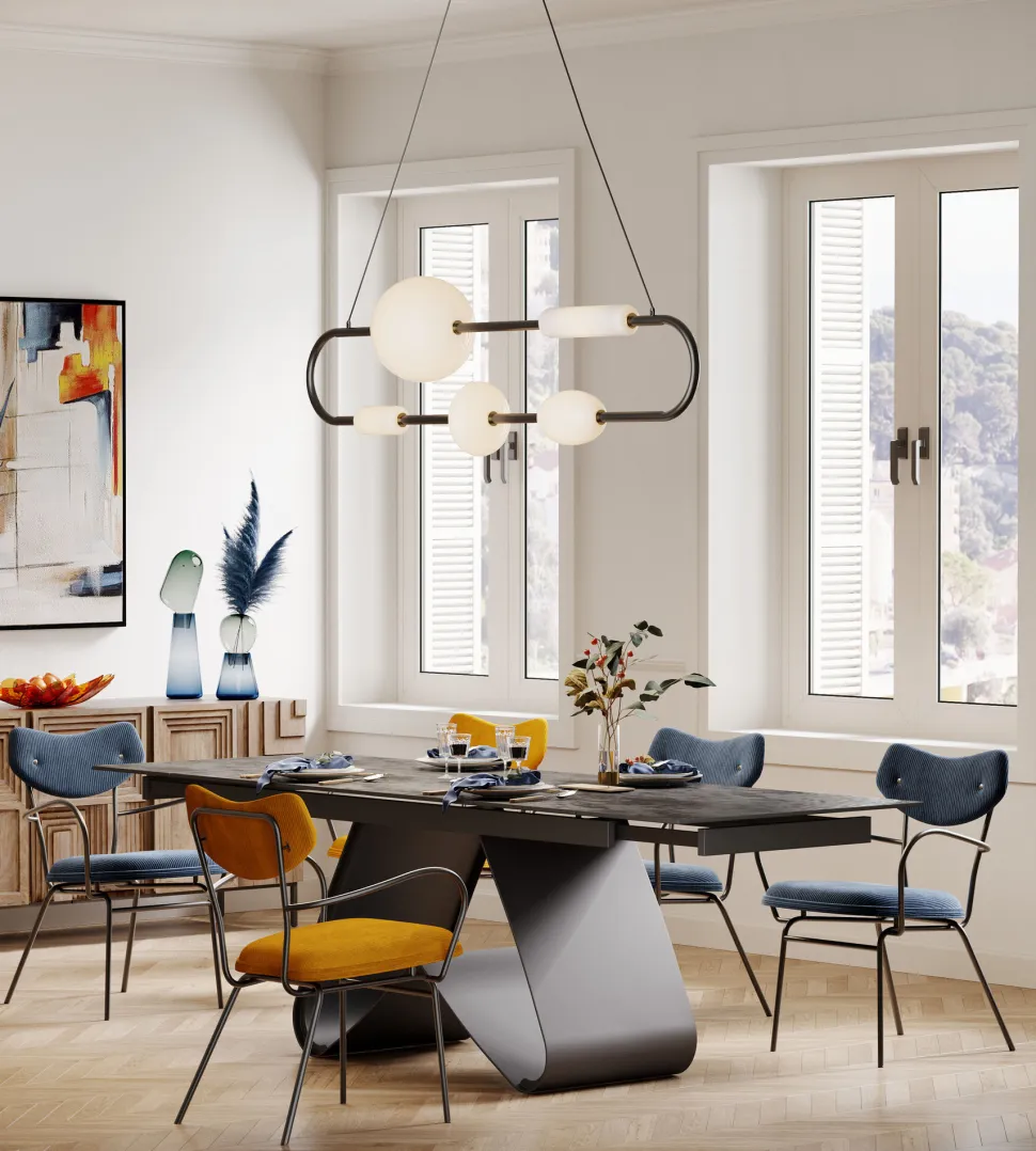 KARE Design Eetkamerstoel Viola Blue Cheap