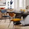 KARE Design Eetkamerstoel Viola Yellow Hot