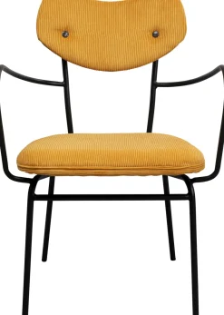 KARE Design Eetkamerstoel Viola Yellow Hot