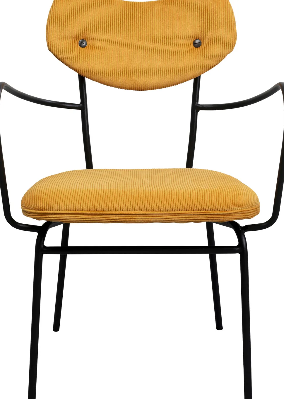 KARE Design Eetkamerstoel Viola Yellow Hot