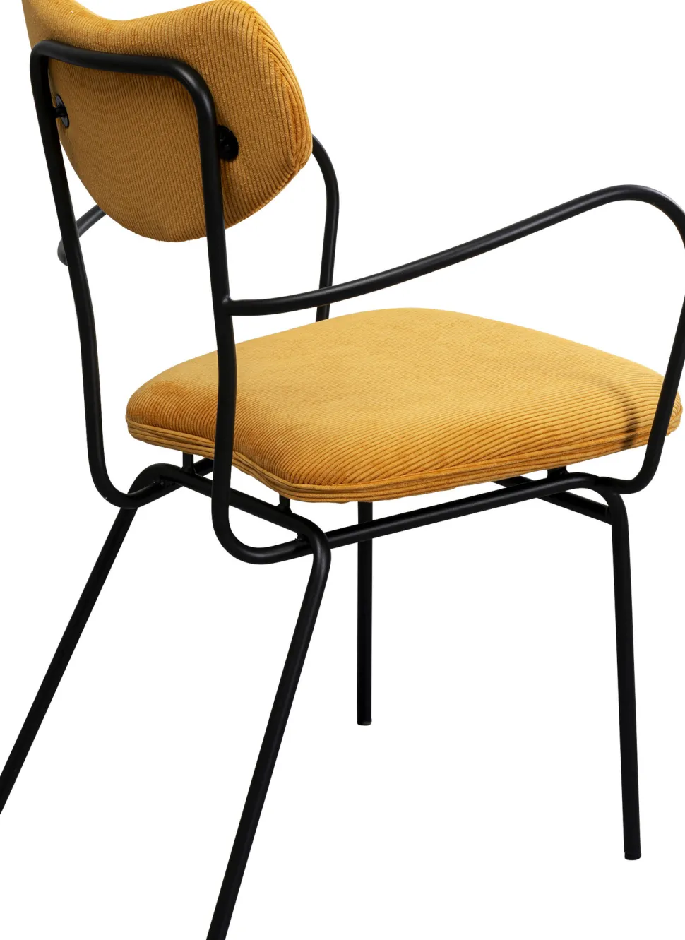 KARE Design Eetkamerstoel Viola Yellow Hot