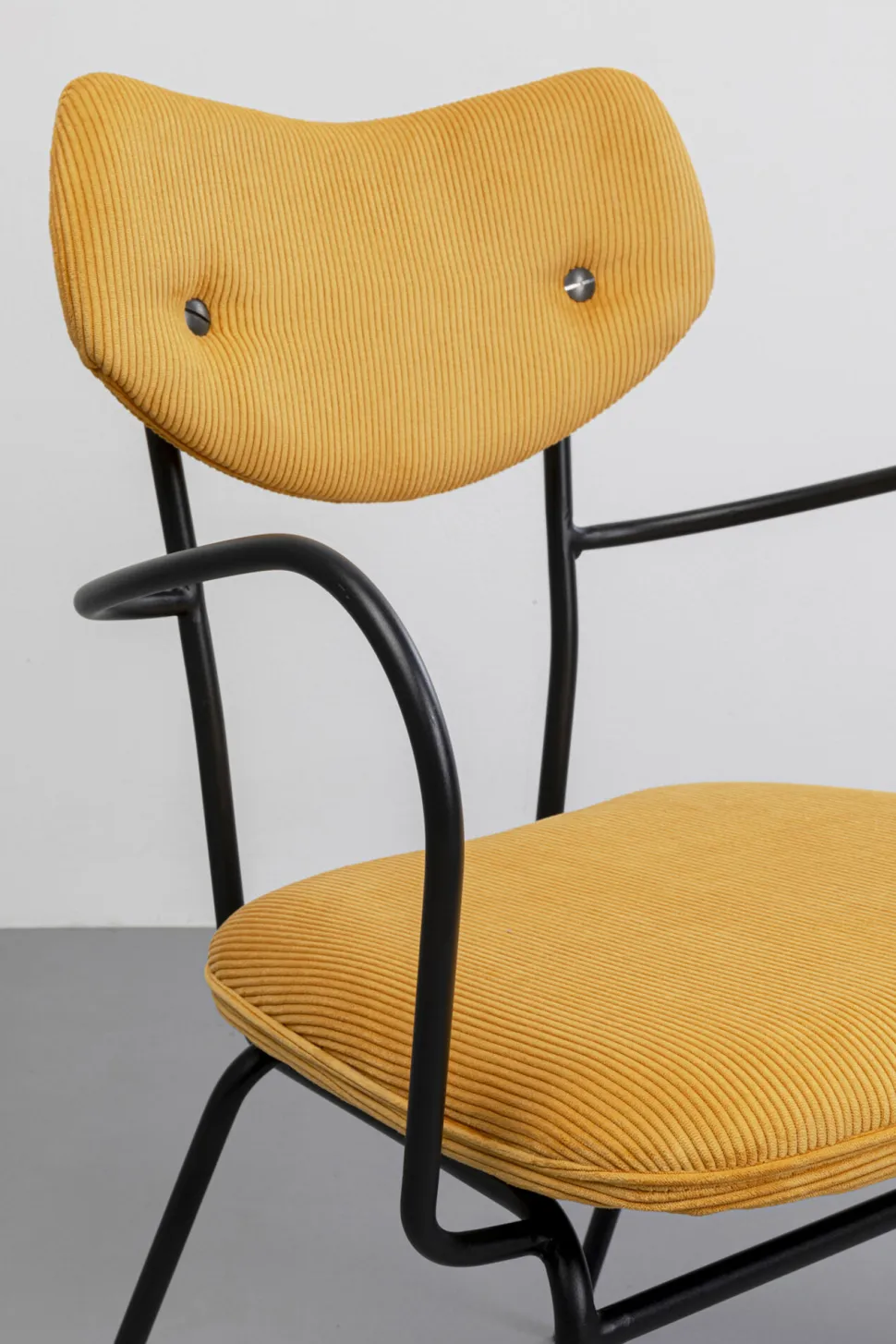 KARE Design Eetkamerstoel Viola Yellow Hot