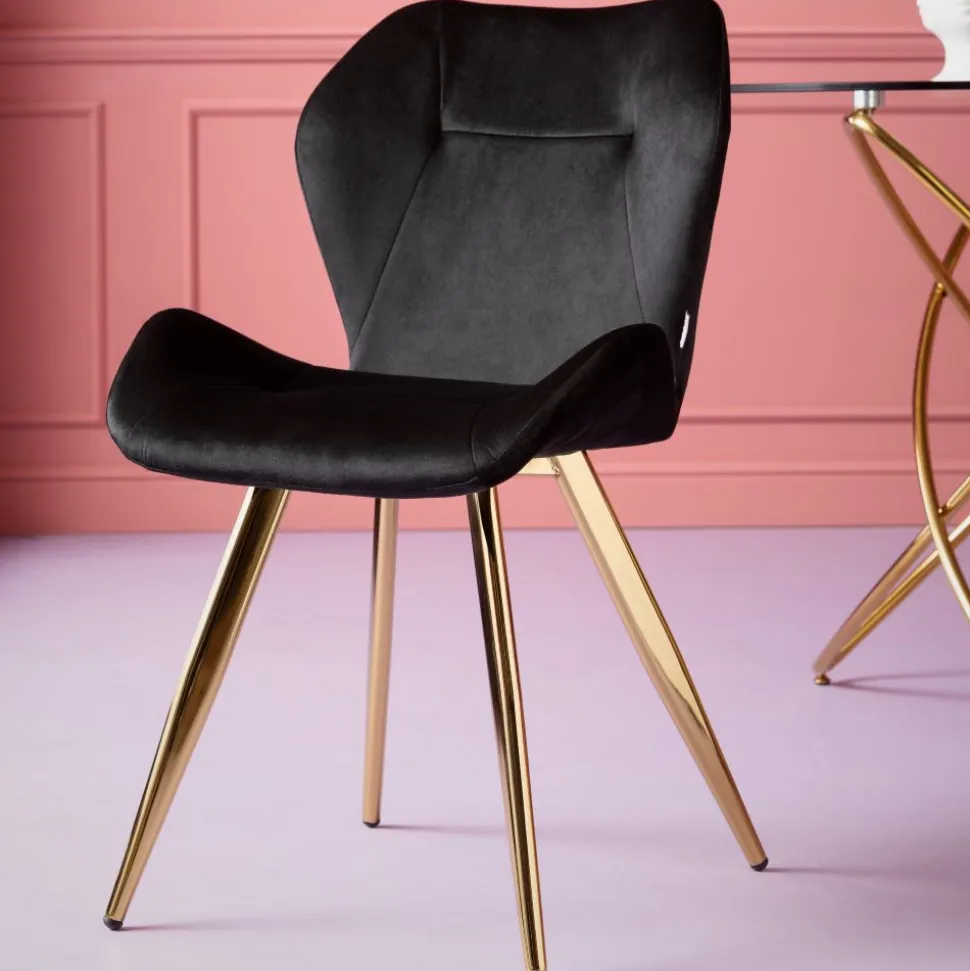 KARE Design Eetkamerstoel Viva Zwart Hot