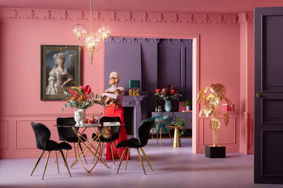 KARE Design Eetkamerstoel Viva Zwart Hot
