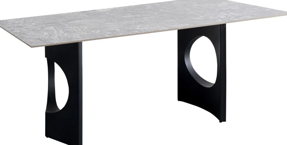 KARE Design Eettafel Bilboa Oho Black 180x90cm Discount