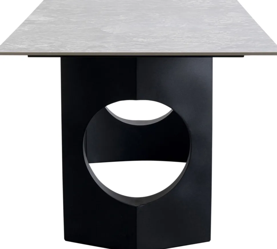 KARE Design Eettafel Bilboa Oho Black 180x90cm Discount