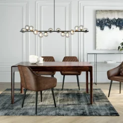 KARE Design Eettafel Brooklyn Walnoot 160x80cm Store