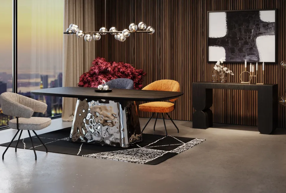KARE Design Eettafel Caldera 220x110cm Cheap