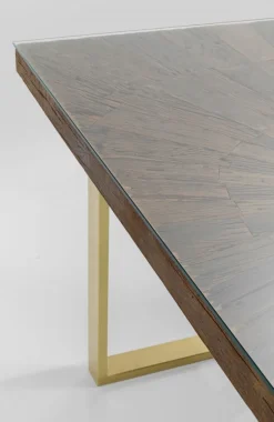 KARE Design Eettafel Conley Messing 180x90cm Sale
