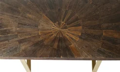 KARE Design Eettafel Conley Messing 180x90cm Sale