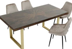 KARE Design Eettafel Conley Messing 180x90cm Sale