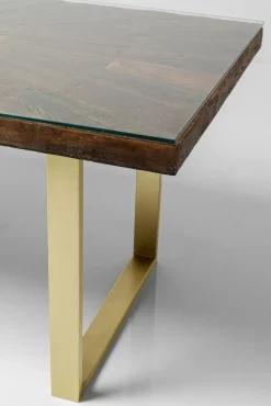KARE Design Eettafel Conley Messing 180x90cm Sale