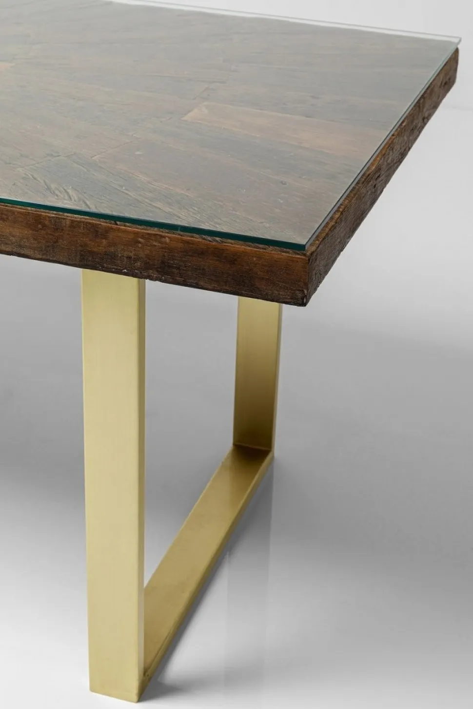 KARE Design Eettafel Conley Messing 180x90cm Sale