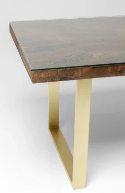 KARE Design Eettafel Conley Messing 180x90cm Sale