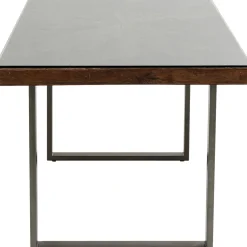 KARE Design Eettafel Conley Ruwstaal 180x90cm New