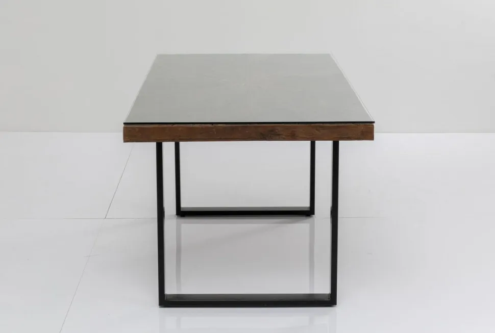 KARE Design Eettafel Conley Zwart 180x90cm Outlet