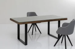 KARE Design Eettafel Conley Zwart 180x90cm Outlet