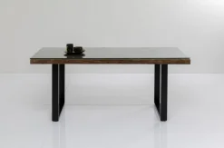 KARE Design Eettafel Conley Zwart 180x90cm Outlet