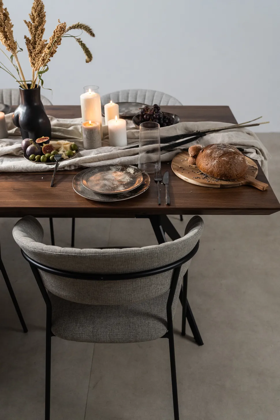 KARE Design Eettafel Downtown Walnoot 220x100cm Shop